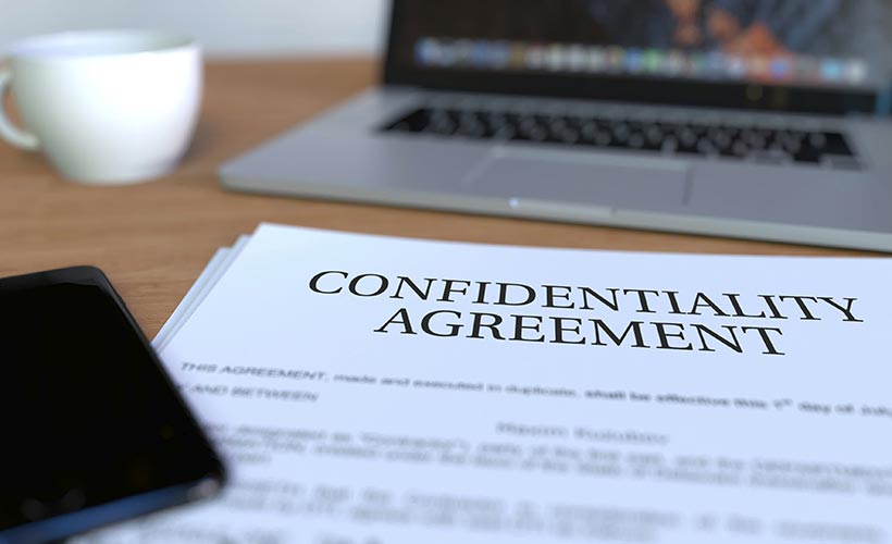 Why you need a Confidentiality Agreement 